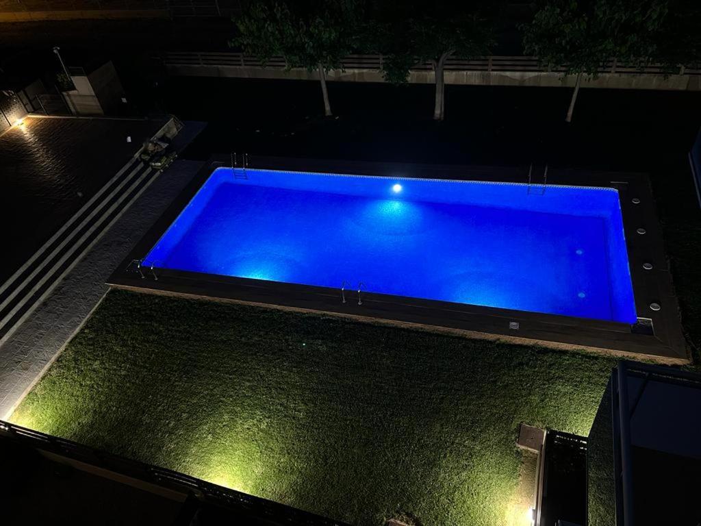 Apartamento Atico con hidromasaje, terraza y piscina Amposta Exterior foto
